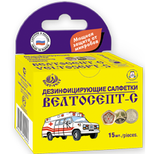 Салфетки Велтосепт